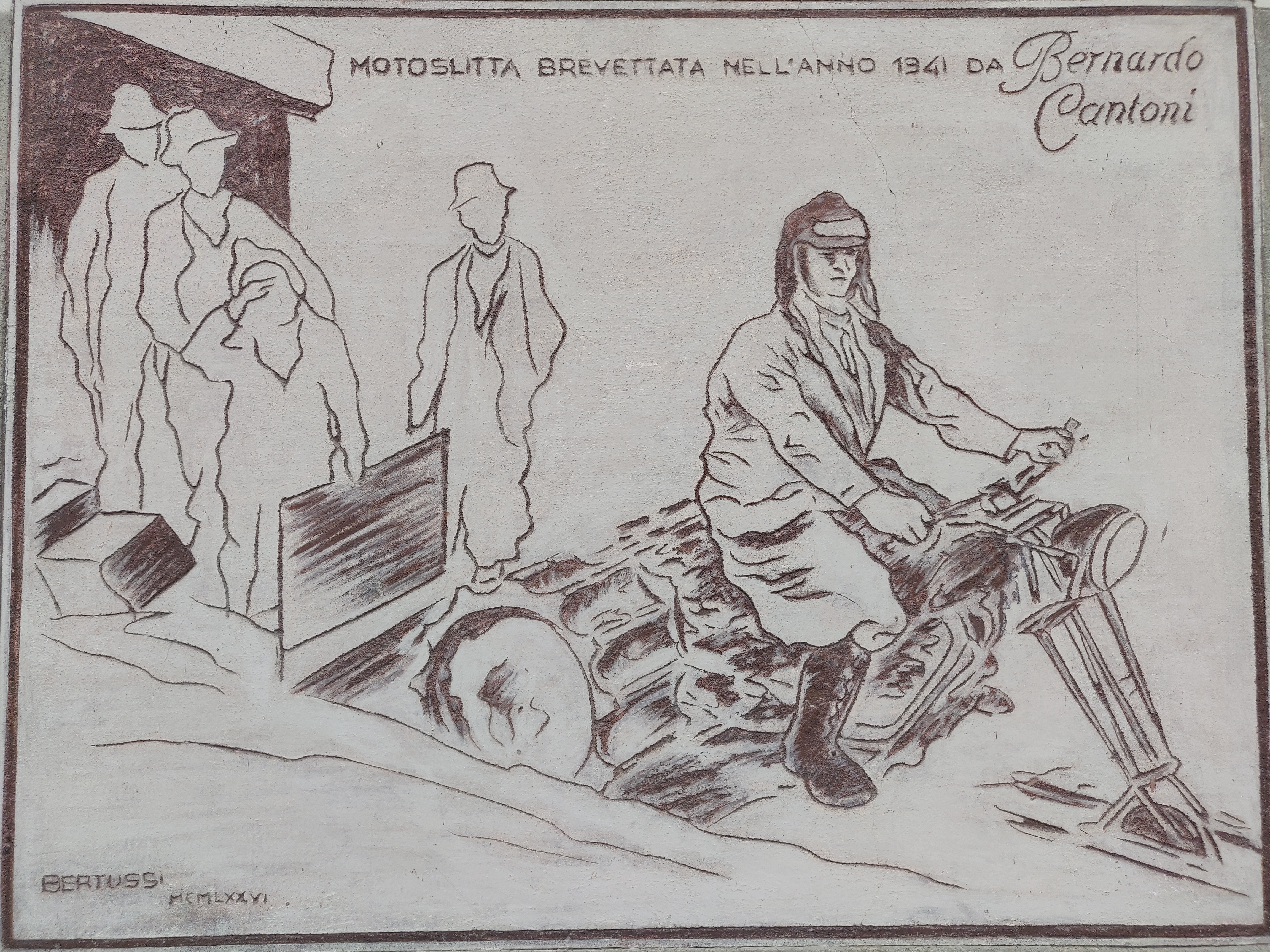 Raffigurazione sulla casa