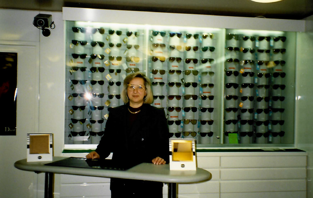 Rosanna Cantoni in negozio